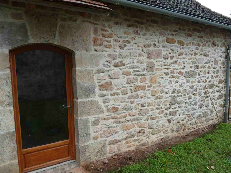 Joint à la chaux, façade en pierre Malakoff